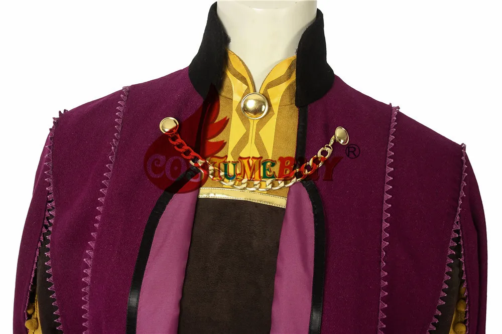Costumebuy/Снежная королева, принцесса Анна, карнавальный костюм на Хэллоуин, Disfraz, Эльза, Анна, платье, наряд для взрослых девочек, на заказ