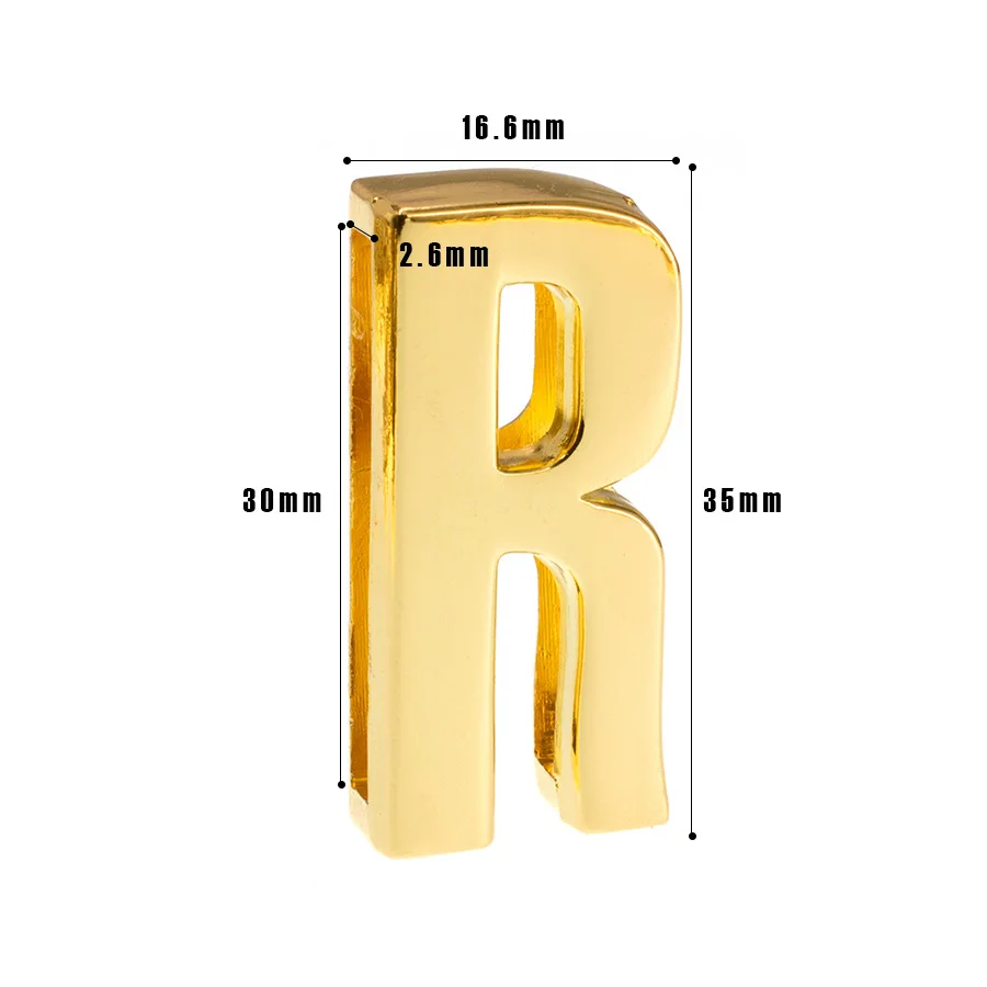 5 шт./партия золотые цветные простые буквы слайды подвески и знак начальный Алфавит ползунки для 30 мм кожа сетка для браслетов и брелоков ожерелье
