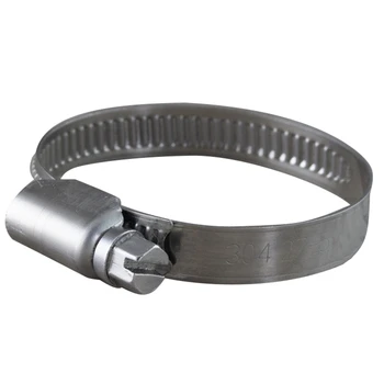 

10PCS Stainless Steel Pipe Clamp 11-20mm Diameter Hose Clamp for Water Pipes, Gas Pipes, Etc.