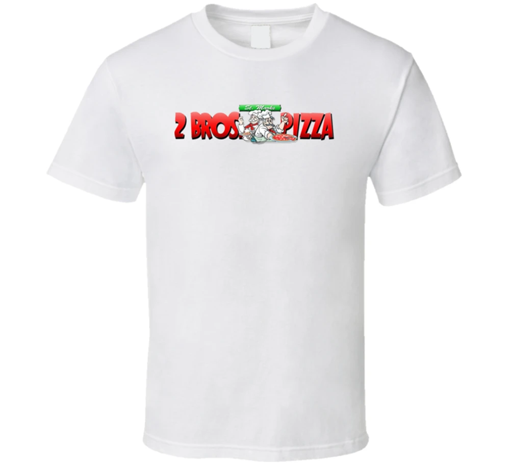 Новинка 2 Bros Pizza ресторанный Foodie Tour брендовая мужская футболка с логотипом Размер