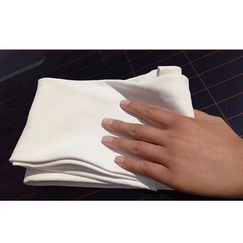 

Cloths Towel Natural Absorbent Thick Soft Suede 30x50cm 1 pcs Useful Nice