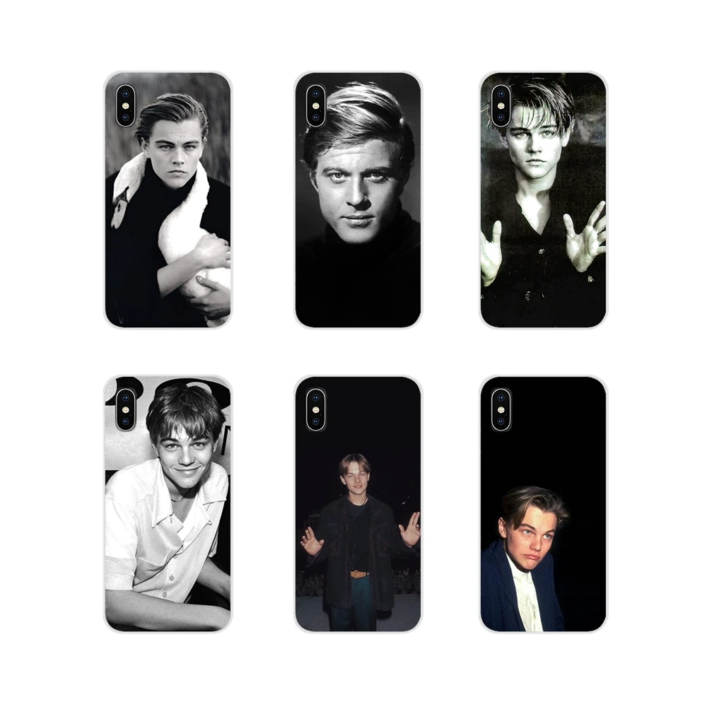 Аксессуары чехол Leonardo Dicaprio Young White Swan Portrait для Samsung Galaxy S2 S3 S4 S5 Mini S6 S7 Edge S8 S9 S10E Lite Plus |