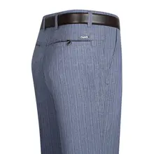 

Men's Dress Pants Four Seasons Loose Man Smart Casual Pants Spring Autumn Male Suit Pants Summer Office Trousers Plus Size 40