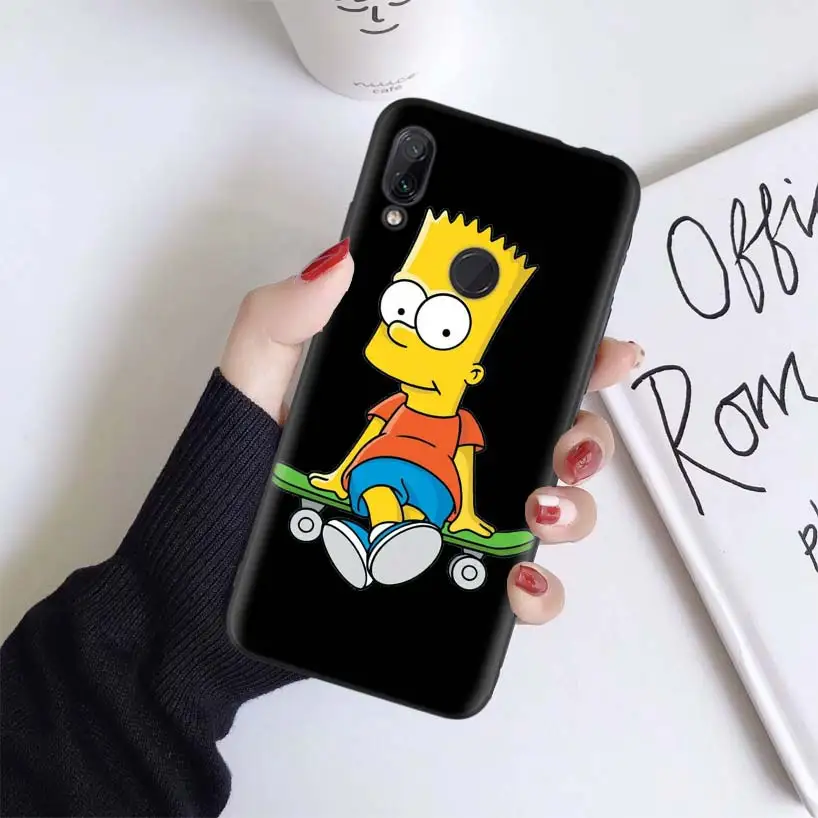 Homer J Simpson Case for Xiaomi Redmi Note 7 8 K20 7S 7A 6 6A Pro 5