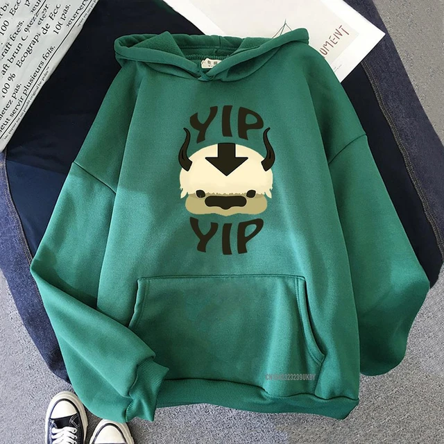 YIP APPA Hoodies Men Hoodie Shirt Avatar The Last Airbender Women Wholesale Hooded  Sweatshirts Loose Pullover