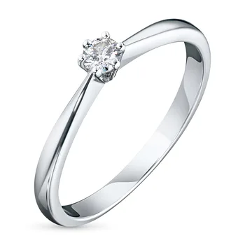 

White gold ring with a diamond e0901kts12154500