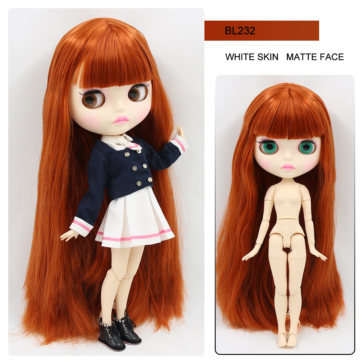 Neo Blythe Doll with Custom Jointed Body & Gesture Hands 20