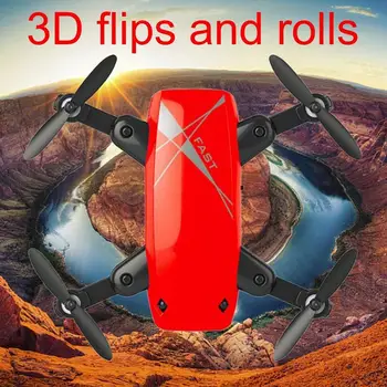 

S9 Mini RC Drone 2.4G 4CH 6-Axis Foldable RTF Quadcopter Altitude Hold One-Key Return Helicopter Headless Aircraft