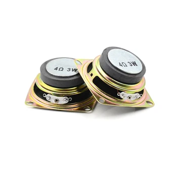 

2 Pieces 2 Inch 4 Ohm 3W 52MM Audio Speaker Full Range DIY Mini Stereo Box Accessories Multimedia Speaker