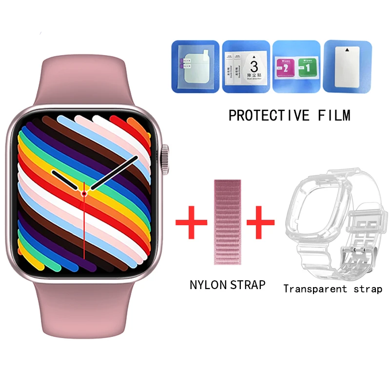 Wearpai Smart Watch HW19 Full Screen Sleep Monitor Double Buttons Make Call Smartwatch Sport Women Men pk iwo 13 W46 IWO W37 PRO 