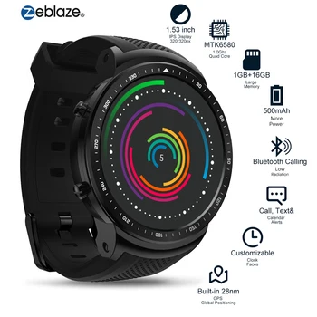 

Zeblaze THOR PRO Smartwatch Phone GPS Phone Camera Quad Core 1GB+16GB Smart Watch BT 4.0 Wearable Devices