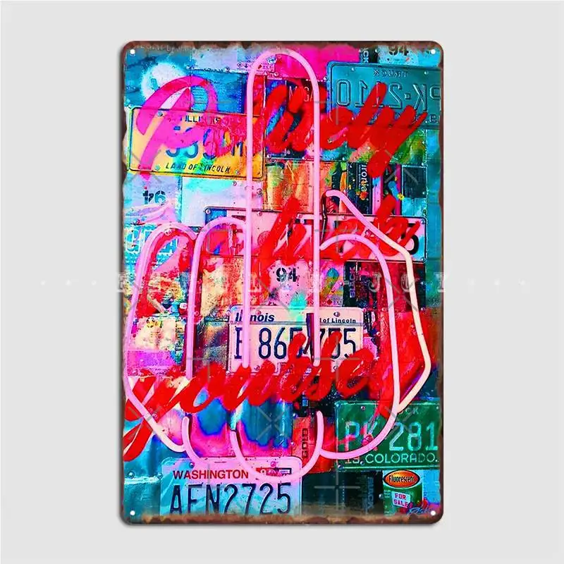 

Mood 24/7 Poster Metal Plaque Wall Cave Party Custom Mural Painting Tin Sign Poster