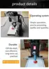 Woodworking Hinge Drill Portable Cutting Machine Three In One CNC Multi-function Semi-automatic Drilling Machine Lathe DIY Tool 3