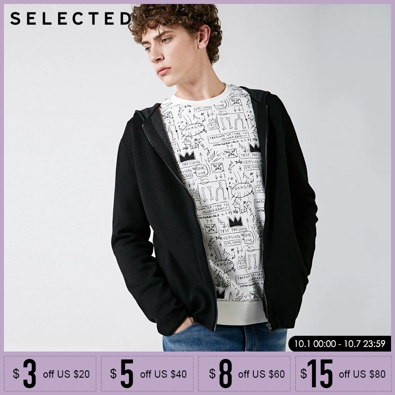 

SELECTED Autumn winter Mens Sweater Zipper Knit Cardigan |418425543