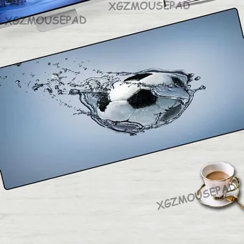 

XGZ Large Mouse Pad Precision Lock Edge Water Football Laptop Desk Mat Rubber Stripe Non-slip for Assassins Creed Gamer 70x30
