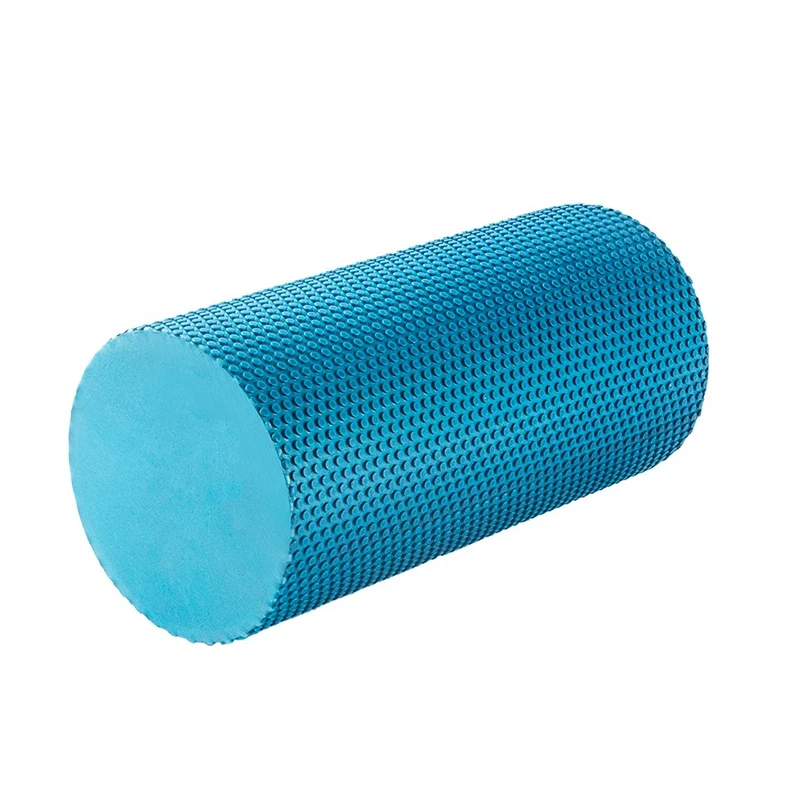 Blue 30cm Пенный валик для йоги фитнес-тренировки расслабляющий Йога блок для йоги массажный ролик Пилатес Акупунктура массажный ролик мышцы - Цвет: Blue 30cm