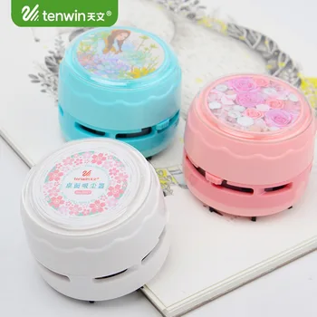 

Tenwin Desktop Mini Auto Portable Cordless Dust Sweeper Electric Vacuum Cleaner Desk Set For Classroom Kids Gift School Supplies