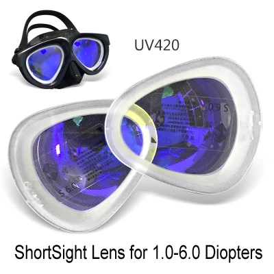NearSight lens 1 6 NiteScuba очки для подводного плавания для ныряльщиков подводная фотография GULL MANTIS 5 маска трубка Подводное - Цвет: NearSight lens 1 6