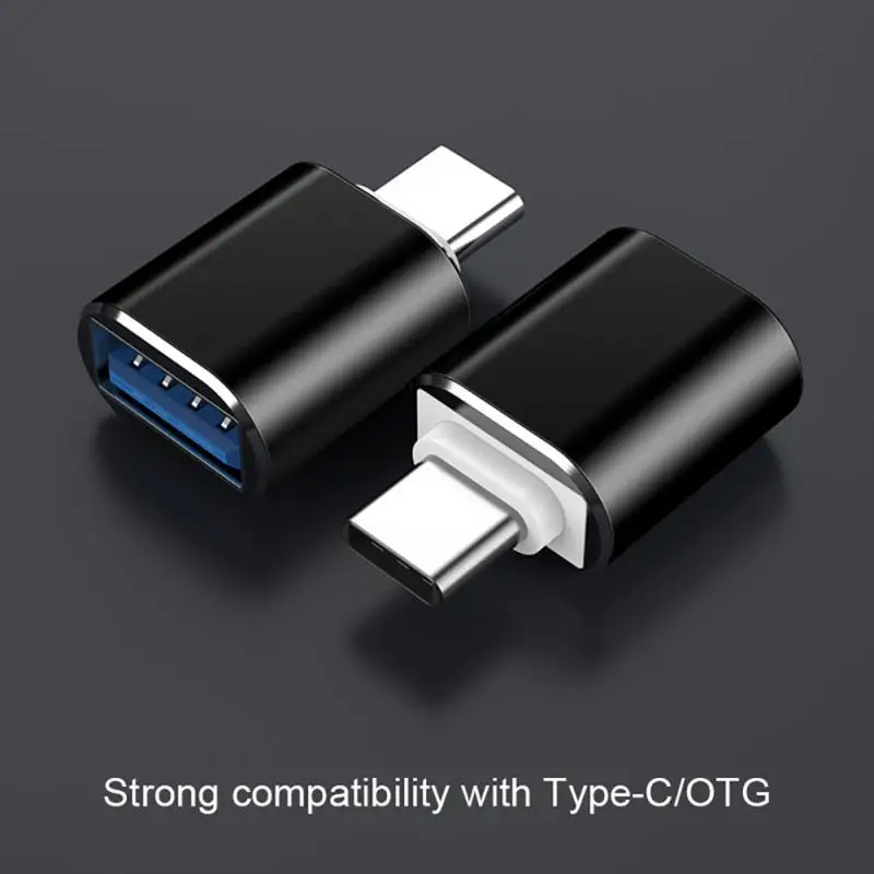 Mini USB Type C Adapter Male To USB 3.0 Female OTG Cable Converter Adapter Compatible With MacBook Pro/Air And Smartphones female usb to male phone jack adapter