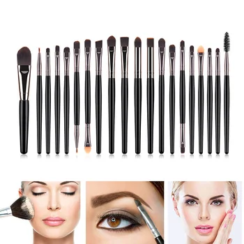 

Hot 20pcs Eye Brush Makeup Brush Set Blending Eye Shadow Powder Eyebrow Powder Cosmetic Tool CNT 66