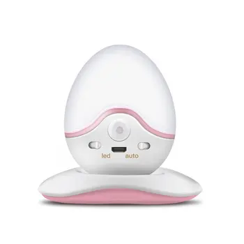 

Creative Light Control Human Induction Lamp 360-Degree Rotating Night Light Wardrobe Lamp Corridor Lamp Nursery Egg Lamp