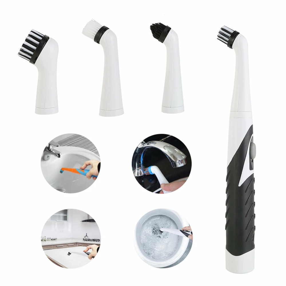 

Multifunction Electric Cleaning Brush Battery Operated Cleaning Brush Electric Sonic Scrubber Household Cleaning Brush