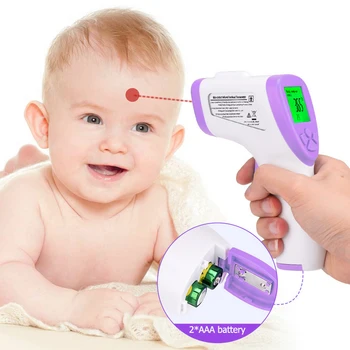 

Infrared Thermometer Baby Thermometers Digital LCD Thermometers Temperature Measurement Tool for Kids Children Adults Infants