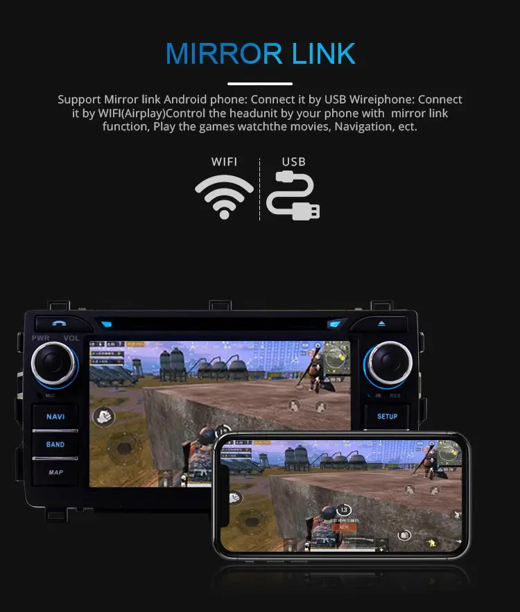 Flash Deal JDASTON 2 DIN Android 9.0 Car DVD Player For Toyota Auris 2013 2014 2015 Octa Core 4G+64G Car Radio Multimedia GPS Stereo Audio 8