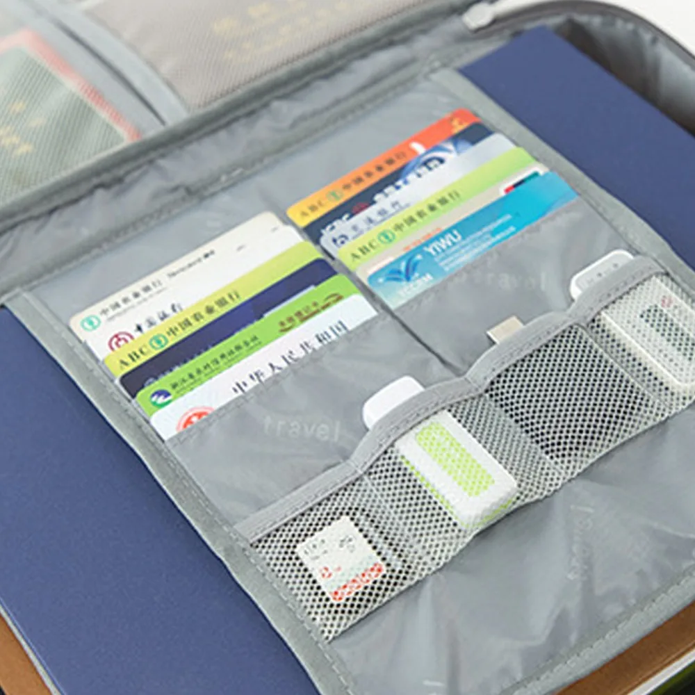 Семейная Большая вместительная сумка для сортировки документов и файлов, водонепроницаемая Противоударная сумка, сумка для хранения документов с паролем