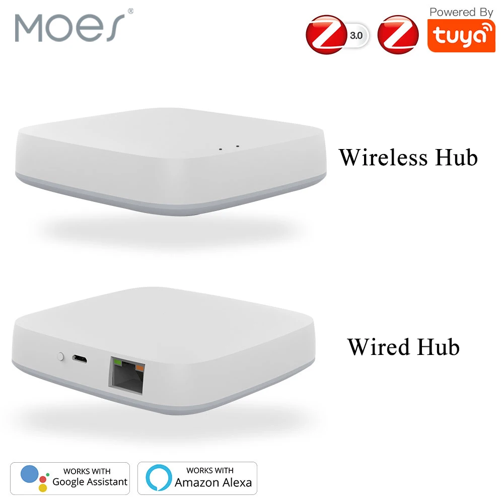 Tuya ZigBee Smart Gateway Hub Умный домашний мост приложение Smart Life беспроводной пульт дистанционного управления работает с Alexa Google Home