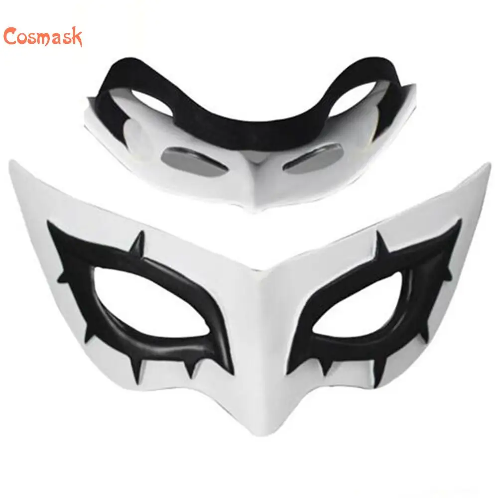 Маска для лица Cosmask на Хэллоуин черно белая маска из смолы Вечерние Маски