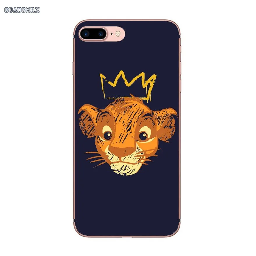 Чехол для мобильного телефона samsung Galaxy S2 S3 S4 S5 Mini S6 S7 Edge S8 S9 S10 Lite J4 J6 Plus Европа лев Король Simba