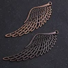 1pcs 38*108mm Vintage Alloy Big Angel Wings Jewelry Charms Jewelry Pendants Fit Jewelry Making Charms ► Photo 3/6