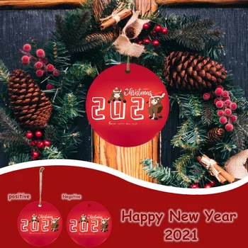 

2021 Christmas Decorations New Year Decorations Christmas Tree Pendant adornos para casa decoracion sala Delicate and festive