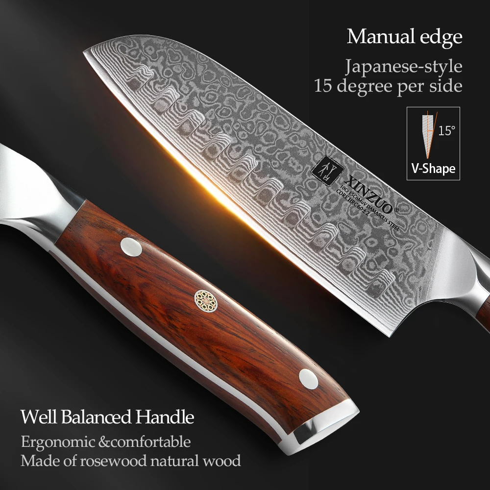Набор кухонных ножей из дамасской нержавеющей стали 3 шт.|knife set|kitchen knife setsteel kitchen