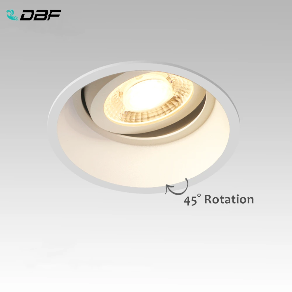 Anti Glare LED COB Recessed Downlight 
