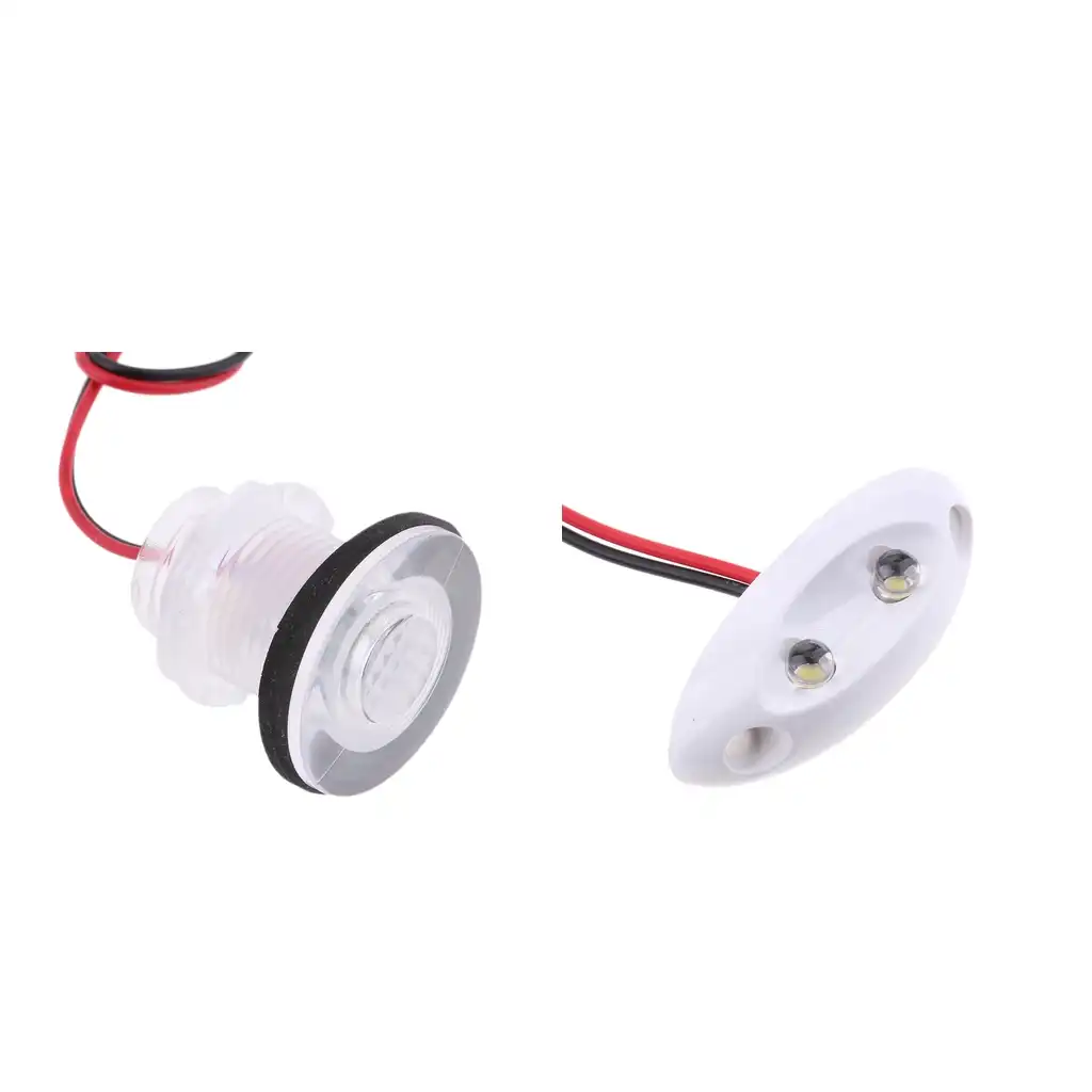 2pcs Waterproof Boat Cabin Lights Courtesy Stair Deck Light