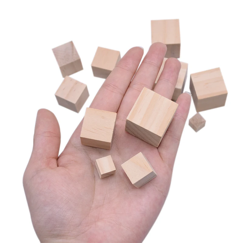 mini wooden blocks