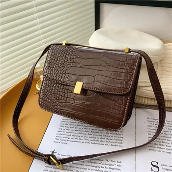 

Unusual Bag Brand Original Design HOT Women's Autumn And Winter Shoulder Strap Underarm Bag Joker Square Bag Diagonal Bag