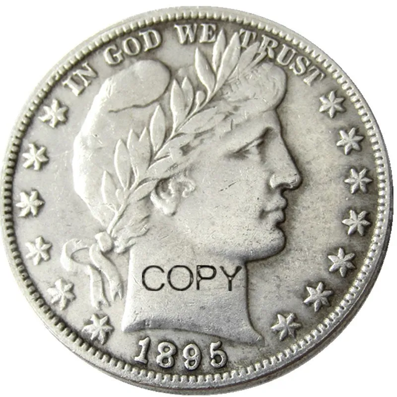 US 1895POS Barber Half Dollar Silver Plated Copy Coins | Дом и сад