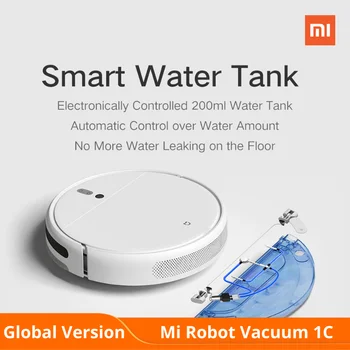 

XIAOMI MIJIA Mi Robot Vacuum Cleaner 1C Mop Sweep Home Auto Dust Sterilize 2500PA cyclone Suction Smart WIFI APP Remote Control