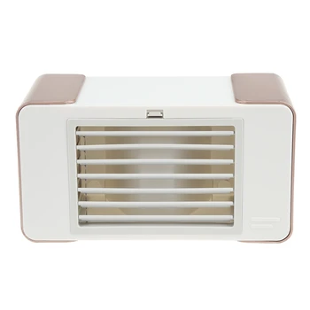 

Mini Desk Lamp Cooling Fan Silent Desktop Electric Small Cooler USB