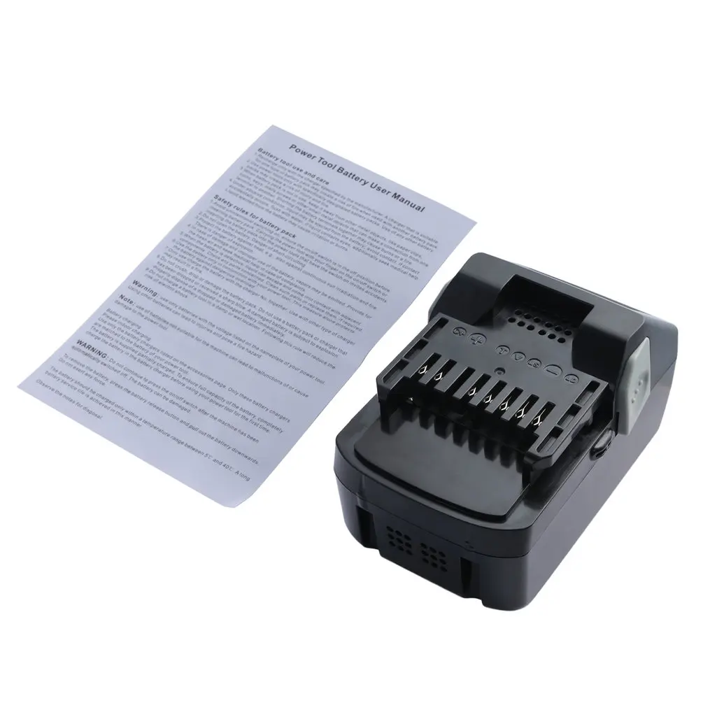 

Black PC + ABS Case Lightweight 4000mah 18V/14.4V Li-ion Replacement Power Tool Battery for HITACHI Series of Tools
