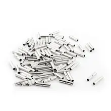 100 шт. BN1 неизолированные стыковые разъемы провода Кабельные адаптеры для AWG14-12