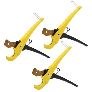 

uxcell Pipe Tube Cutters for Cutting 1-5/8-inch (42mm) PVC Pipes, Fast Tubing Hose Cutting Tool, 3 Pcs