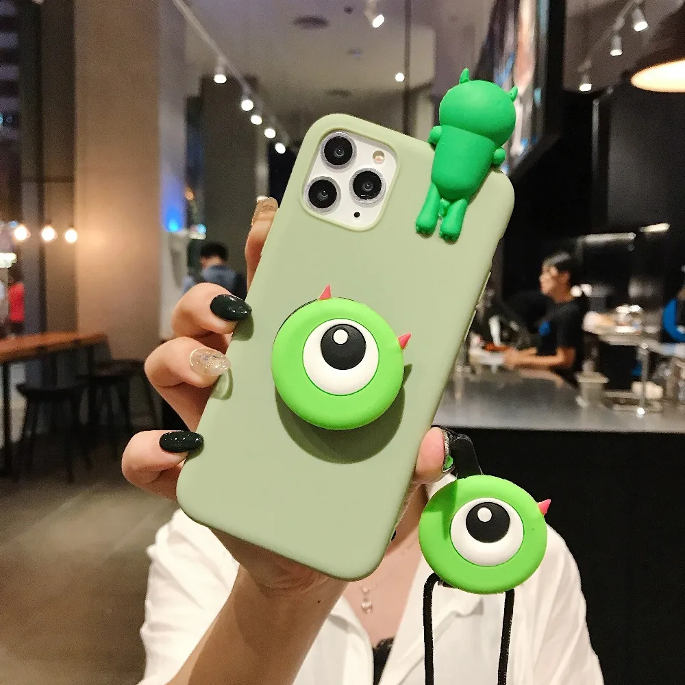 Чехол-подставка с изображением кошки и мышки для oneplus 7T pro 7 pro oneplus 6T 6 oneplus 5T 5 силиконовый чехол со шнурком