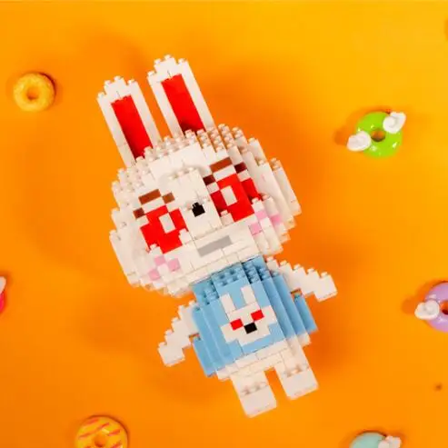 Neue 28 Arten Von Tiere Crossing Bausteine Raymond Modell Anime Bausteine Spielzeug kinder Bausteine Spielzeug Geschenke – Detail 17