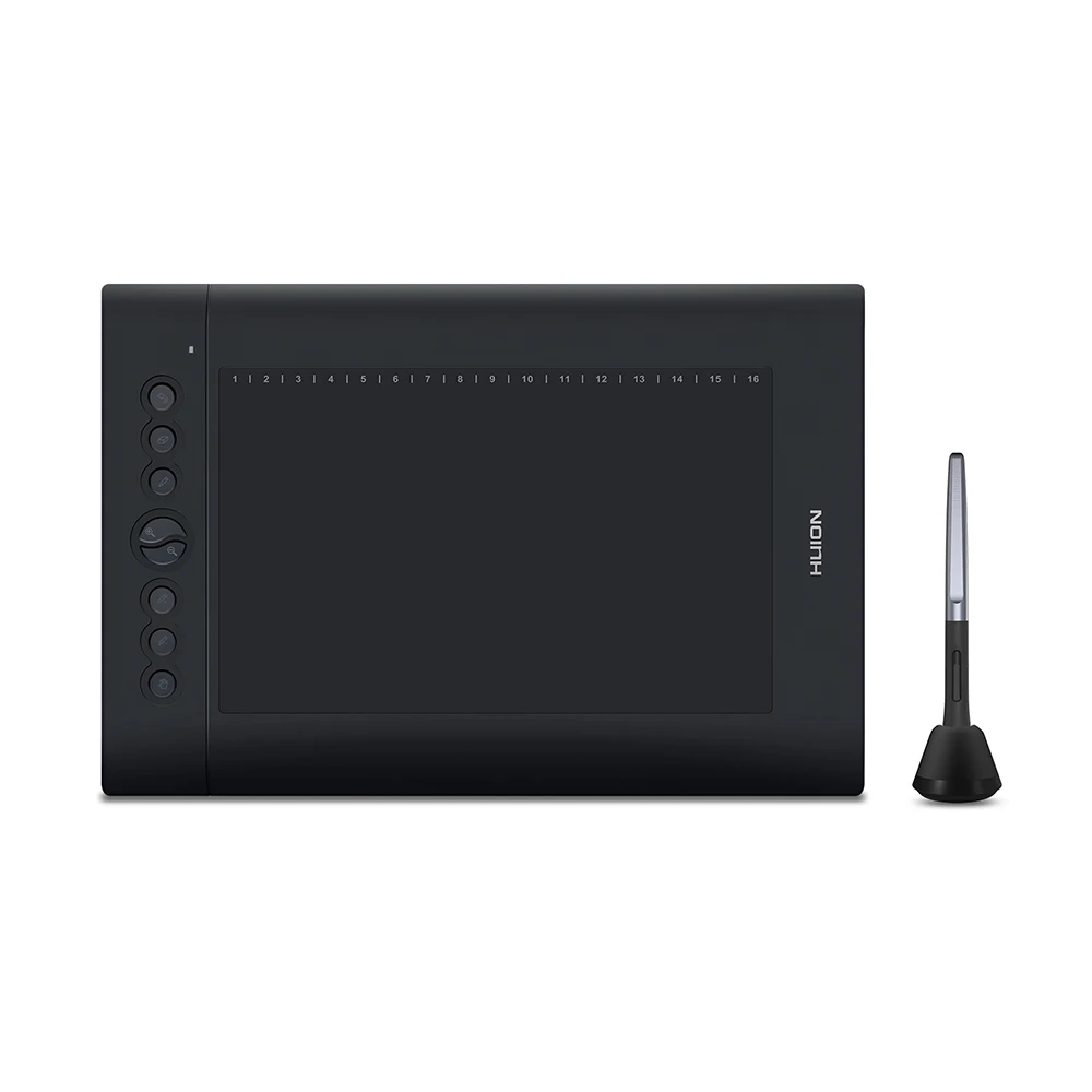 Планшет Графический Huion H610 PRO V2 8192 уровней нажатия с безбатарейным