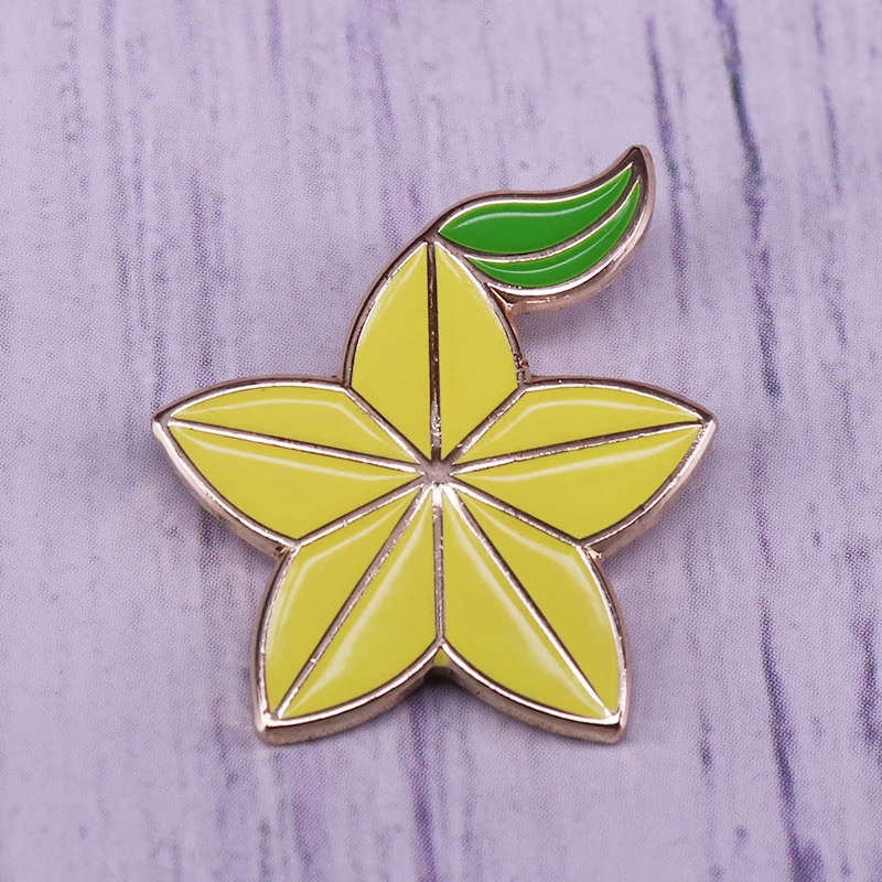 Carambola Paopu Frutta Smalto Pin Kingdom Hearts Ispirato Pin