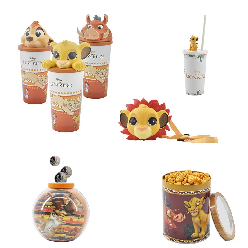 

2019 THE LION KING Figure Cup Toys Anime Movie the Lion King Popcorn barrel Gift Toys for Children Funs